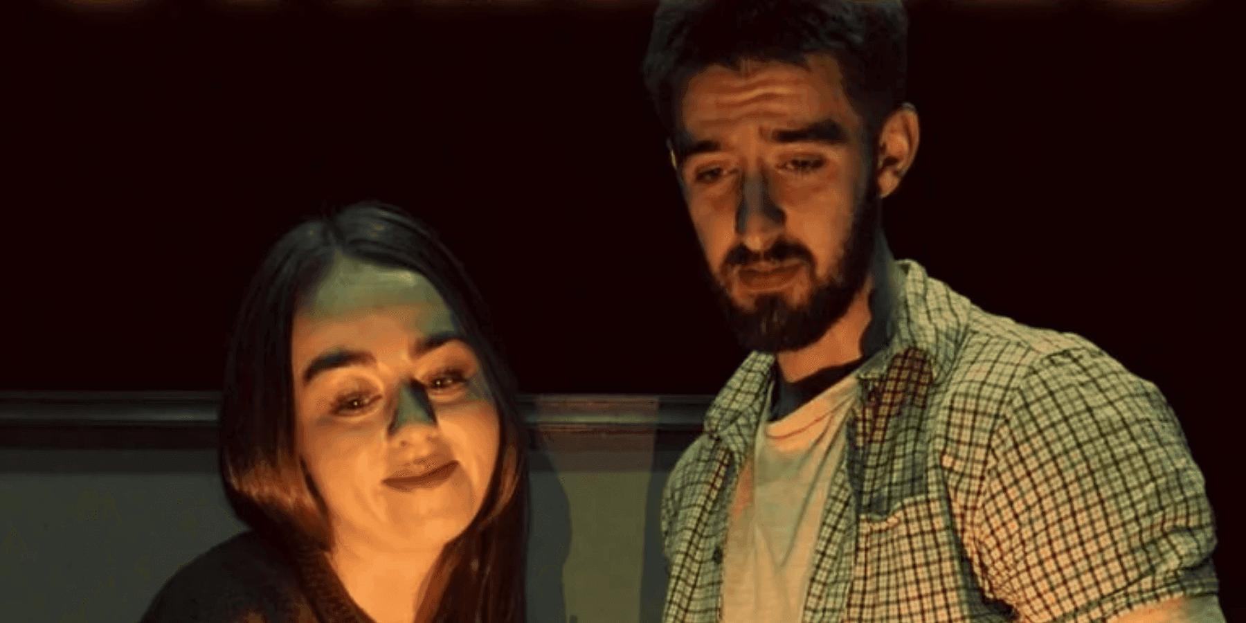 Synapses theatrical performance with two actors Dublin
